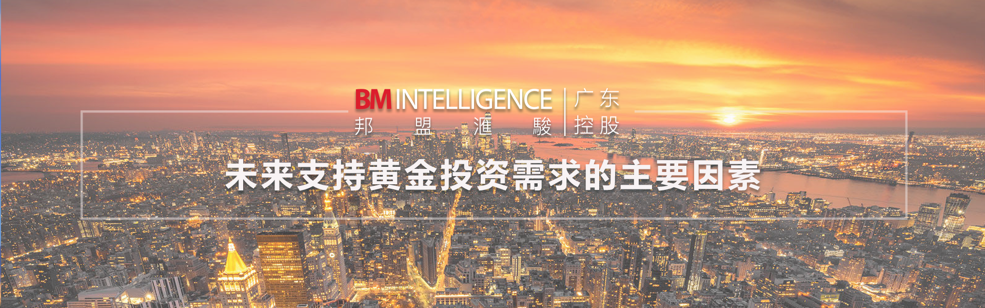 未來(lái)支持黃金投資需求的主要因素
